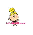おんなの子と仲間たち（個別スタンプ：16）