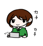 ニートアラサー女子（個別スタンプ：16）