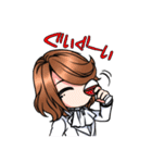 ☆*。はてにゃん。*☆（個別スタンプ：6）