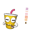 Do you want something to drink？（個別スタンプ：25）