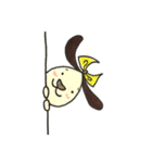 HAPPYワンコのしずくちゃん（個別スタンプ：3）