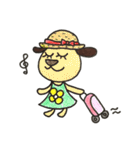 HAPPYワンコのしずくちゃん（個別スタンプ：9）