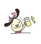 HAPPYワンコのしずくちゃん（個別スタンプ：12）