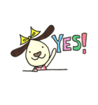 HAPPYワンコのしずくちゃん（個別スタンプ：15）