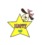 HAPPYワンコのしずくちゃん（個別スタンプ：30）