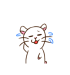 まっしろハムスター（個別スタンプ：3）