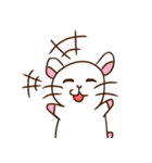 まっしろハムスター（個別スタンプ：5）