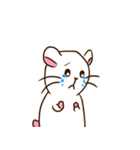 まっしろハムスター（個別スタンプ：10）