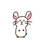 まっしろハムスター（個別スタンプ：17）