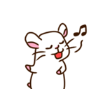 まっしろハムスター（個別スタンプ：25）