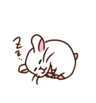 まっしろハムスター（個別スタンプ：26）