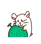 まっしろハムスター（個別スタンプ：31）