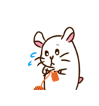 まっしろハムスター（個別スタンプ：32）