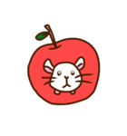 まっしろハムスター（個別スタンプ：35）