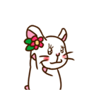 まっしろハムスター（個別スタンプ：38）