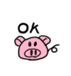 Mily pig（個別スタンプ：4）