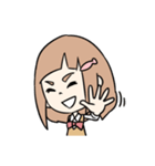 まゆこ（個別スタンプ：11）