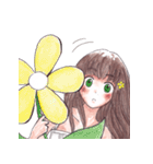 Lily, the Flower Girl（個別スタンプ：24）