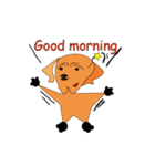 ラス犬（個別スタンプ：1）