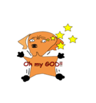 ラス犬（個別スタンプ：5）