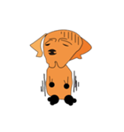 ラス犬（個別スタンプ：7）