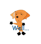 ラス犬（個別スタンプ：9）