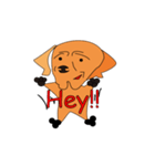 ラス犬（個別スタンプ：34）