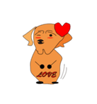 ラス犬（個別スタンプ：37）