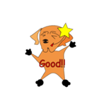 ラス犬（個別スタンプ：38）