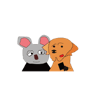 ラス太くんとラス犬（個別スタンプ：33）