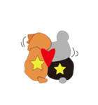 ラス太くんとラス犬（個別スタンプ：36）