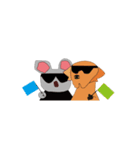 ラス太くんとラス犬（個別スタンプ：37）