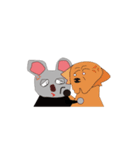 ラス太くんとラス犬（個別スタンプ：38）