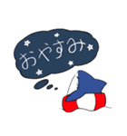 泳げないカーナとズッチー（個別スタンプ：5）