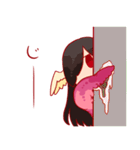 触手女子スタンプ（個別スタンプ：9）
