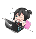 KuromeChan（個別スタンプ：3）