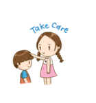 Kaimook ＆ Saimake :Naughty Sibling（個別スタンプ：27）