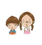 Kaimook ＆ Saimake :Naughty Sibling（個別スタンプ：38）