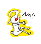 何とも言えないポーズうさぎ（個別スタンプ：29）