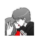 Manga couple in love 3（個別スタンプ：6）