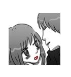 Manga couple in love 3（個別スタンプ：7）