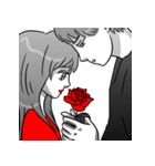 Manga couple in love 3（個別スタンプ：11）