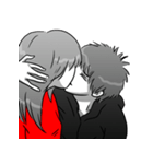 Manga couple in love 3（個別スタンプ：14）