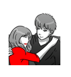 Manga couple in love 3（個別スタンプ：20）