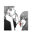 Manga couple in love 3（個別スタンプ：33）