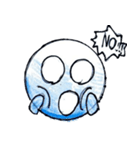 Water Drop Emotion（個別スタンプ：3）