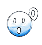 Water Drop Emotion（個別スタンプ：5）