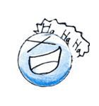 Water Drop Emotion（個別スタンプ：12）