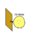 もふもふイエロー（個別スタンプ：25）