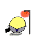 もふもふイエロー（個別スタンプ：33）